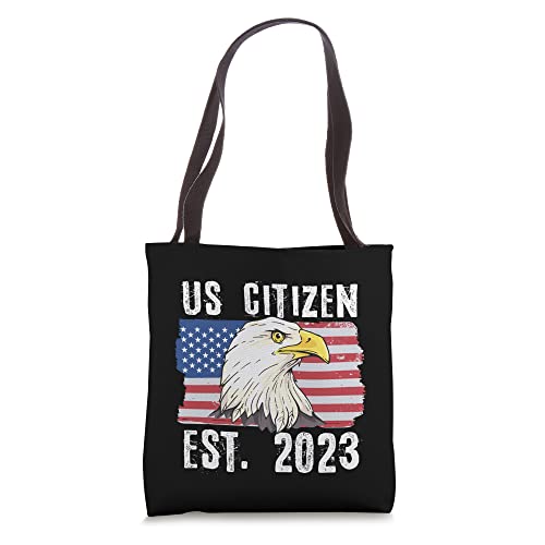 US Citizen Est 2023 Citizenship New USA Citizen Tote Bag