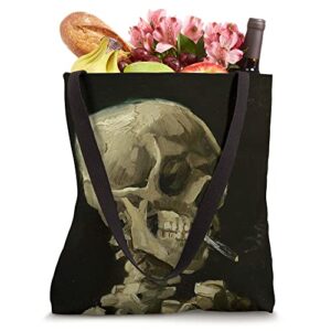 Vincent van Gogh Head of a Skeleton with a Burning Cigarette Tote Bag