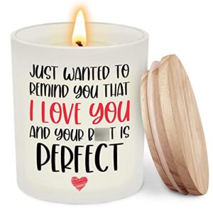 gifts for her, girlfriend, wife – anniversary birthday gifts for wife, wife birthday gift idea – girlfriend gifts, wife gifts – romantic gifts for her – funny i love you gifts for her – scented candle