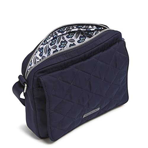 Vera Bradley Peformance Twill Medium Hipster Crossbody Purse, Classic Navy