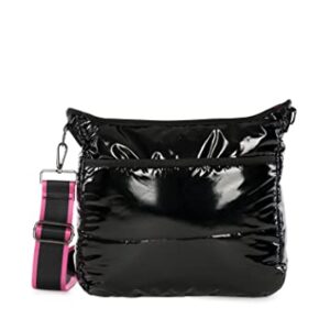 Haute Shore - Perri Noir Puffer Crossbody Bag