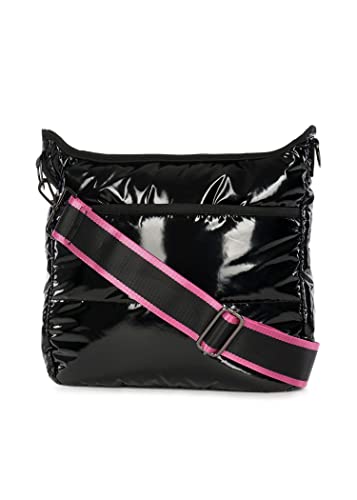 Haute Shore - Perri Noir Puffer Crossbody Bag