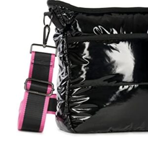 Haute Shore - Perri Noir Puffer Crossbody Bag