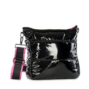 Haute Shore - Perri Noir Puffer Crossbody Bag