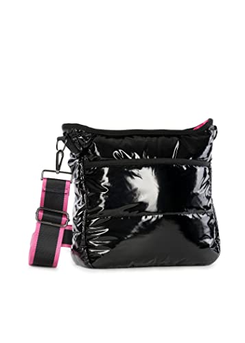 Haute Shore - Perri Noir Puffer Crossbody Bag