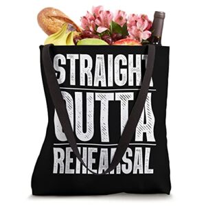 Cool Theater For Men Women Actor Broadway Musical Drama Geek Tote Bag