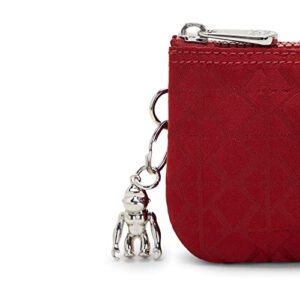 Kipling Creativity Small Pouch Signature Red