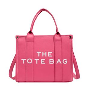 tote handbag for women bags large capacity crossbody/shoulder/satchel/top handle bag fashion travel tote bags pink