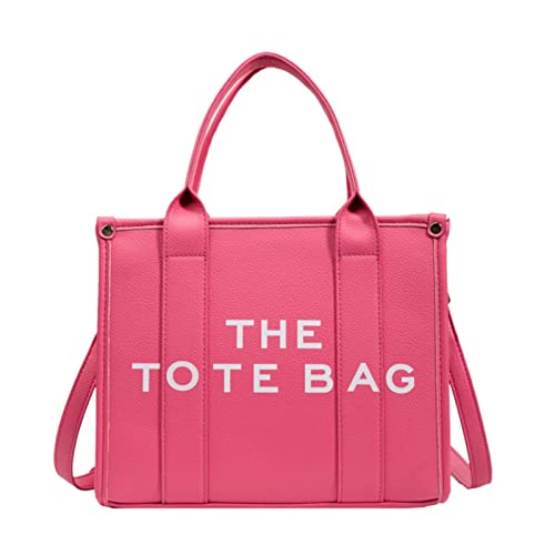 Tote Handbag for Women Bags Large Capacity Crossbody/Shoulder/Satchel/Top Handle Bag Fashion Travel Tote Bags Pink