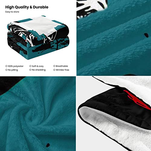 2 PCS Anime Blanket Soft Throw Blanket with Anime Pillow Case,3D Printed Japanese Anime Fuzzy Blanket Cozy Blanket for Sofa Office Outdoor Picnic Travel