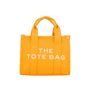 tote handbag for women bags large capacity crossbody/shoulder/satchel/top handle bag fashion travel tote bags yellow