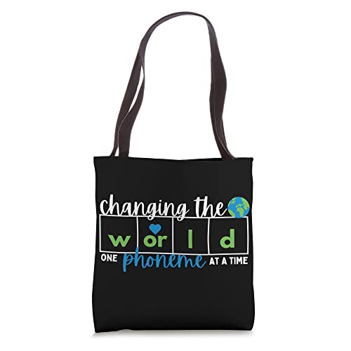 Changing the World One Phoneme at a Time Tote Bag