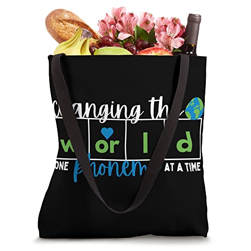 Changing the World One Phoneme at a Time Tote Bag