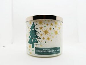bath body works, white barn 3-wick candle w/essential oils – 14.5 oz – 2022 christmas! (under the christmas tree)