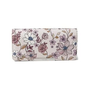 NINE WEST Wildwood Slg Organizer Bifold Wallet Magnolia Floral One Size