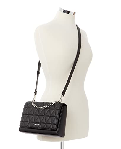 NINE WEST Judilee Mini Flap Crossbody Black One Size