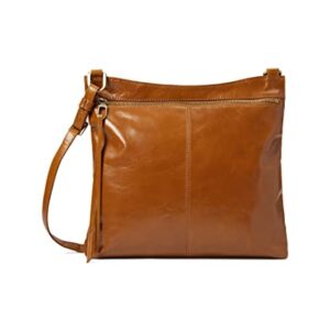 HOBO Cambel Large Crossbody Bag For Women - Leather Shoulder Carry With Top Zipper Closure, Casual and Lightweight Handbag Truffle One Size One Size