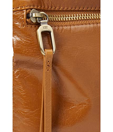 HOBO Cambel Large Crossbody Bag For Women - Leather Shoulder Carry With Top Zipper Closure, Casual and Lightweight Handbag Truffle One Size One Size
