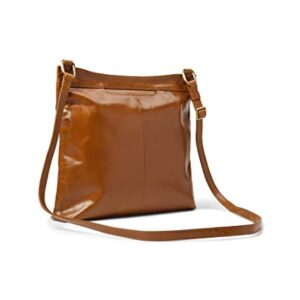 HOBO Cambel Large Crossbody Bag For Women - Leather Shoulder Carry With Top Zipper Closure, Casual and Lightweight Handbag Truffle One Size One Size