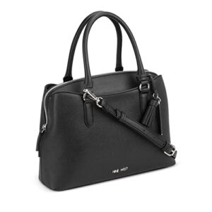 NINE WEST Galla Dome Satchel Black One Size