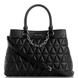 NINE WEST Judilee Satchel Black One Size