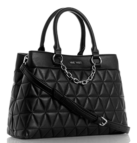 NINE WEST Judilee Satchel Black One Size