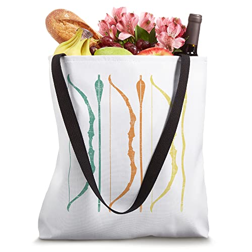 Colorful Bows - Archery Archer Bowman Bowhunting Tote Bag