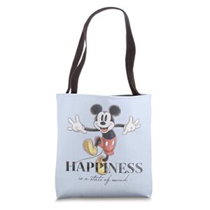 disney 100 anniversary mickey mouse d100 quote happiness tote bag