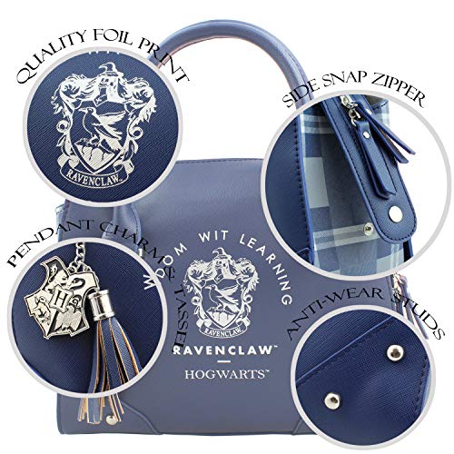 Harry Potter Purse Designer Handbag Hogwarts Houses Womens Top Handle Shoulder Satchel Bag Ravenclaw