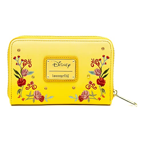 Loungefly Disney Beauty and the Beast, Princess Stories Series Belle Wallet, Ballroom