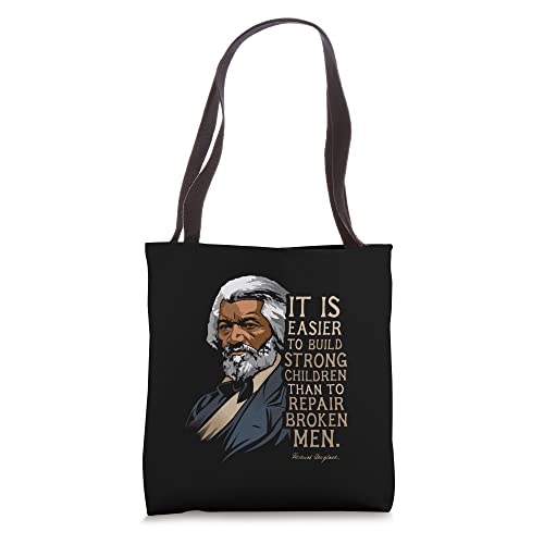 Frederick Douglass Quote for Black History Month Tote Bag