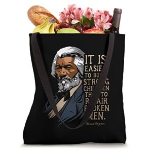 Frederick Douglass Quote for Black History Month Tote Bag