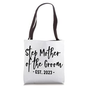 Step Mother of the Groom Est 2023 Established Hen Party Do Tote Bag