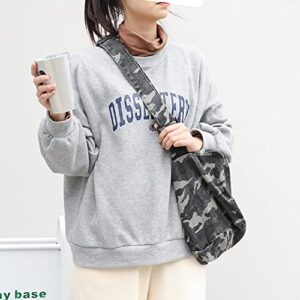 Canvas Messenger Bag Large Hobo Crossbody Bag Canvas Shoulder Tote Bag Hobo Messenger Handbag for Women and Men