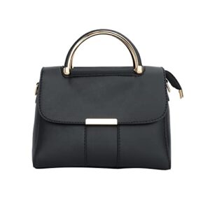 kuang! fashion handbags purses for women top handle satchel pu leather shoulder bags small tote bag