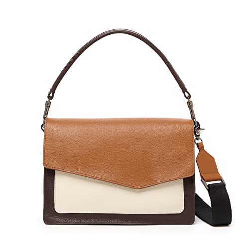 botkier Cobble Hill Flap Satchel (Coffee Combo)