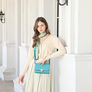 E Small Crossbody Bags for Women, Trendy Crossbody Purse Leather Shoulder Bag Purses