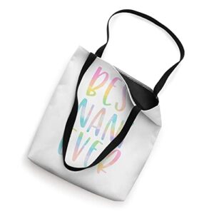 Best Nani Ever Gifts Grandma Mother's Day Tie Dye Tote Bag