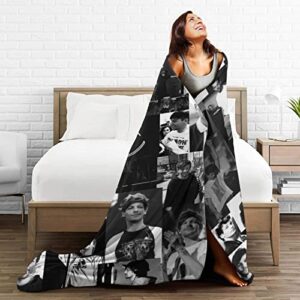 GingerDHallberg Throw Blanket Louis Singer Tomlinson Lightweight Flannel Blanket Air Conditioning Blankets for All Season 40"x30"