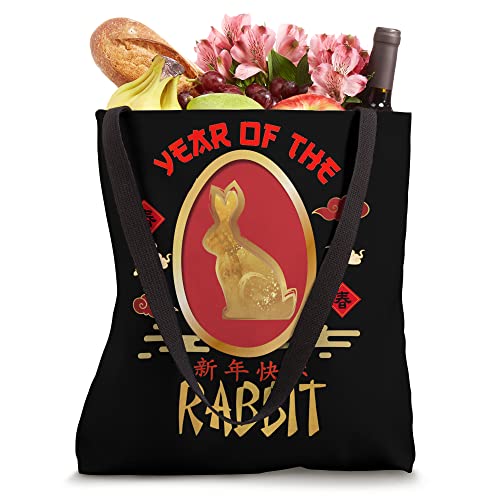 Year Of The Rabbit Happy Lunar Chinese New Year 2023 Tote Bag