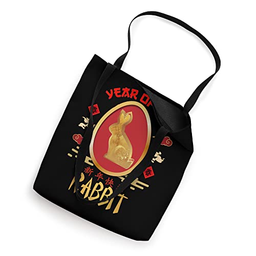 Year Of The Rabbit Happy Lunar Chinese New Year 2023 Tote Bag