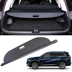 MUCO New Cargo Cover for 2019 2020 2021 2022 Lincoln Aviator Retractable Black Rear Trunk Shade Luggage Security Cover-Retractable Trunk Cover