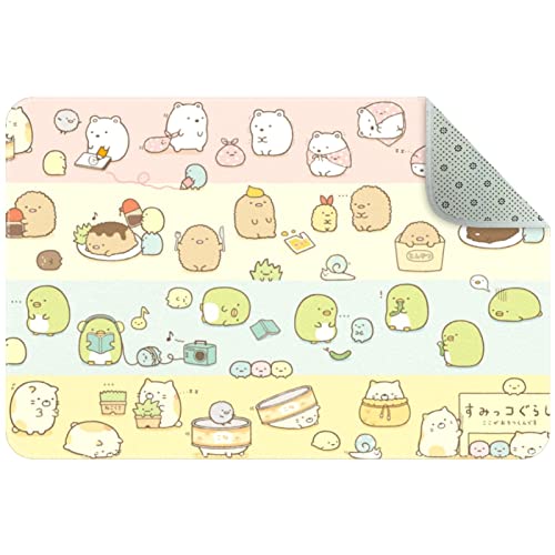 Rugs, Non-Shedding Area Rug Mat Non-Slip, Door Mat Indoor Washable for Indoor Entrance Living Room Bedroom Dining Home Office, Sumikko Gurashi