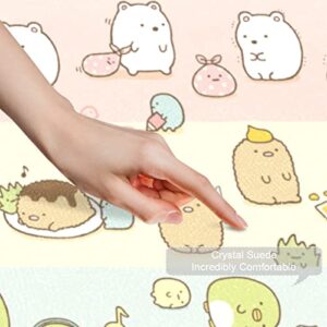 Rugs, Non-Shedding Area Rug Mat Non-Slip, Door Mat Indoor Washable for Indoor Entrance Living Room Bedroom Dining Home Office, Sumikko Gurashi