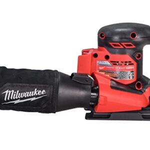 Milwaukee 2649-20 M18 18V Lithium-Ion Cordless 1/4 in. Sheet Orbital Sander (Tool-Only)