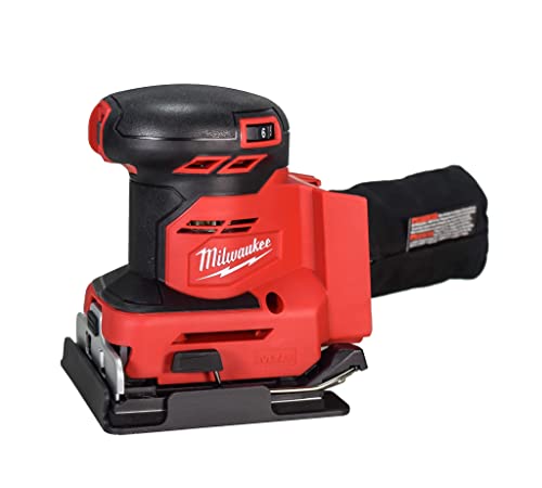 Milwaukee 2649-20 M18 18V Lithium-Ion Cordless 1/4 in. Sheet Orbital Sander (Tool-Only)