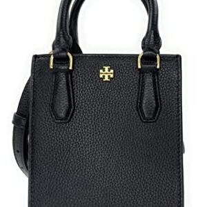 Tory Burch women's Blake Mini Shopper Tote (Black)