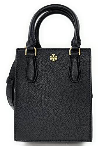 Tory Burch women's Blake Mini Shopper Tote (Black)