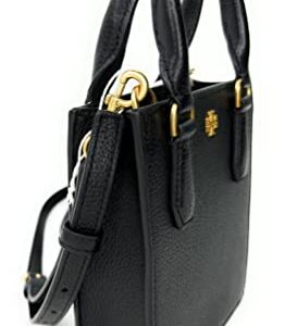 Tory Burch women's Blake Mini Shopper Tote (Black)