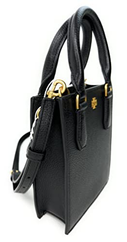 Tory Burch women's Blake Mini Shopper Tote (Black)